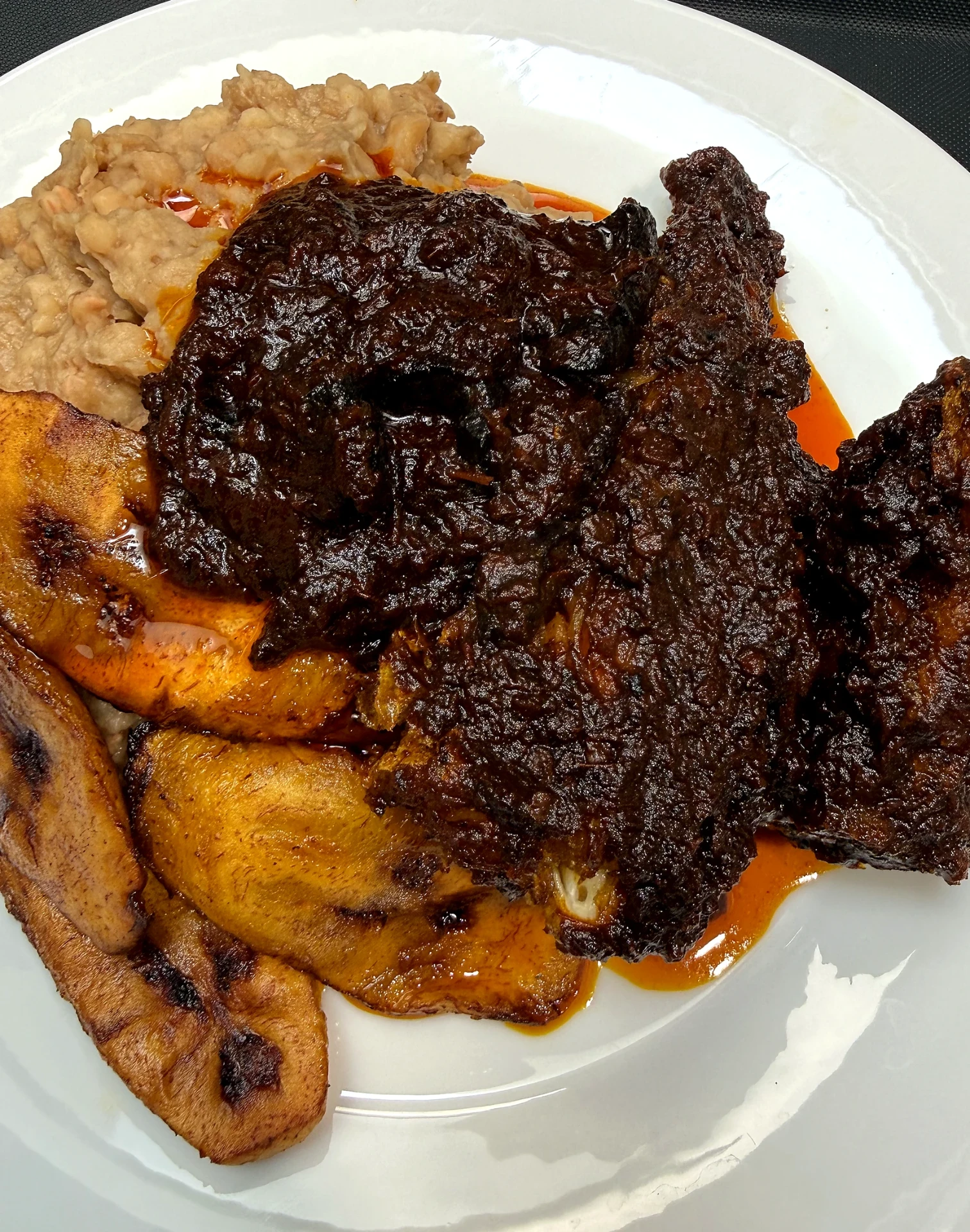 Beans & Agoyin Sauce