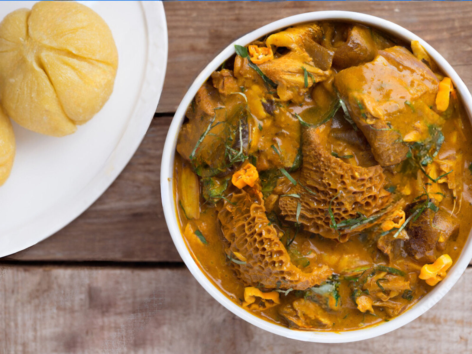 Nigerian feast platter